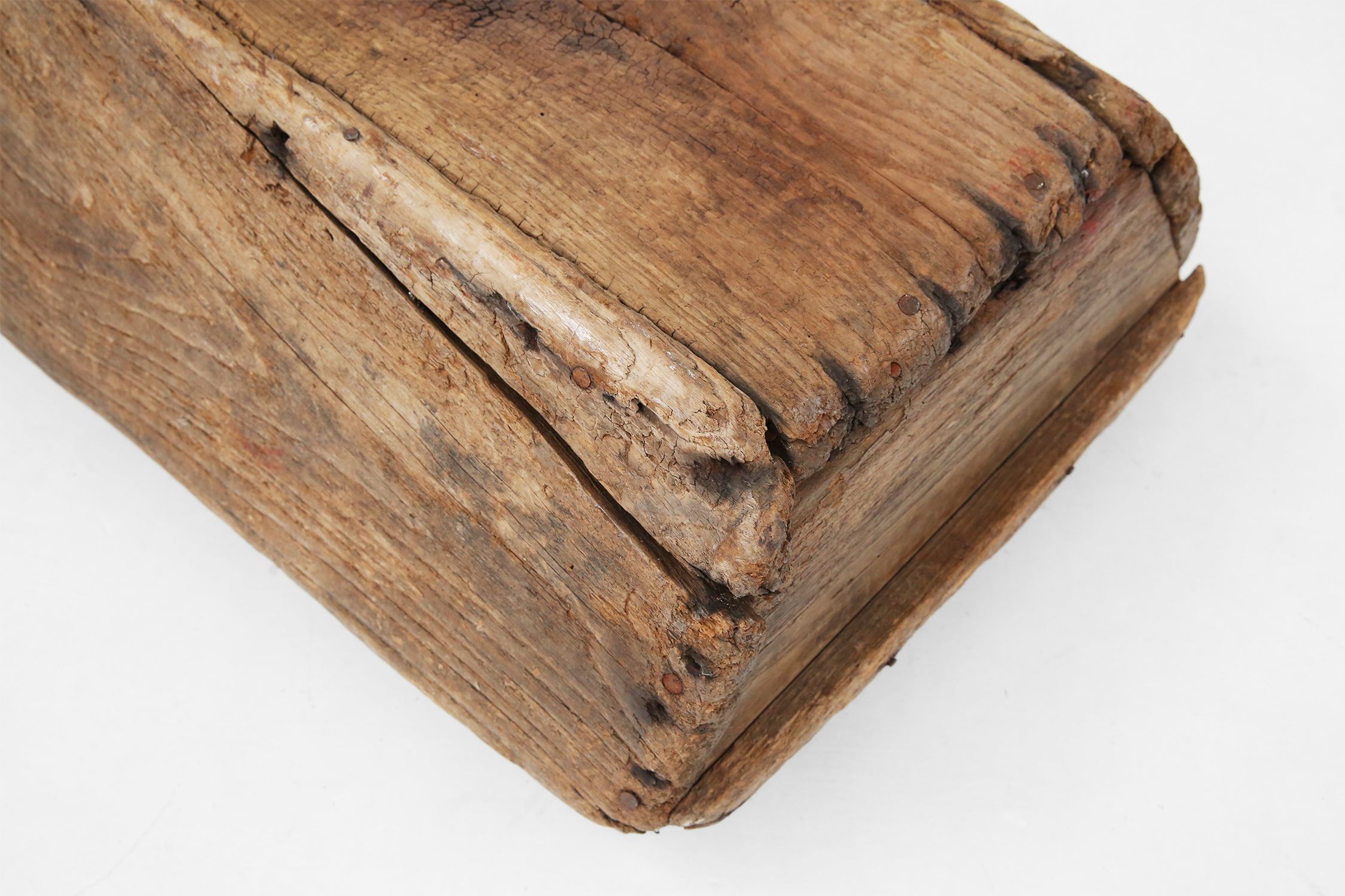Antique Rustic Wooden Trough, France, 19th Centurythumbnail